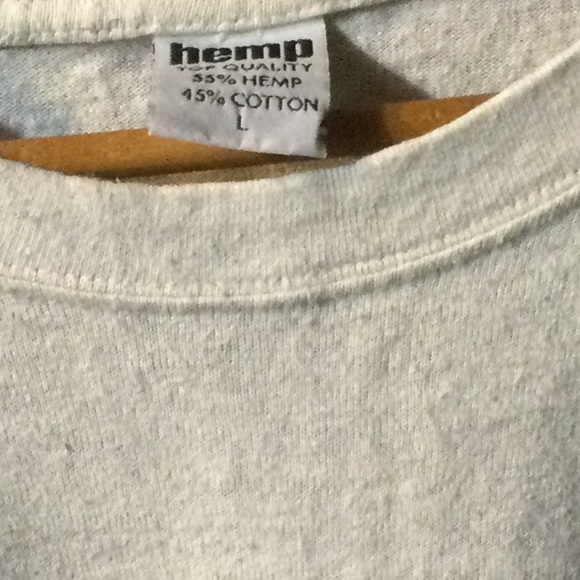 Converse Hemp chuck taylor short sleeve shirt men size large - Picture 2 of 7